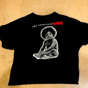 The Notorious B.I.G black T-Shirt.